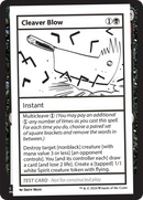 {C} Cleaver Blow [Mystery Booster 2 Playtest Cards][MB2 PLAYTEST]