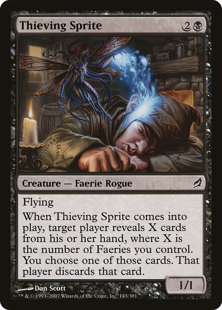 {C} Thieving Sprite [Lorwyn][LRW 143]