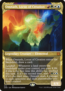 {R} Omnath, Locus of Creation (Showcase) [Zendikar Rising][ZNR 312] - Misty Mountain Games