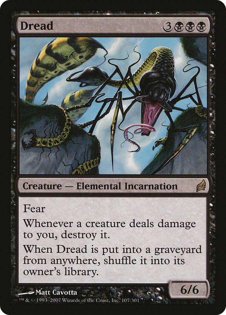 {R} Dread [Lorwyn][LRW 107]