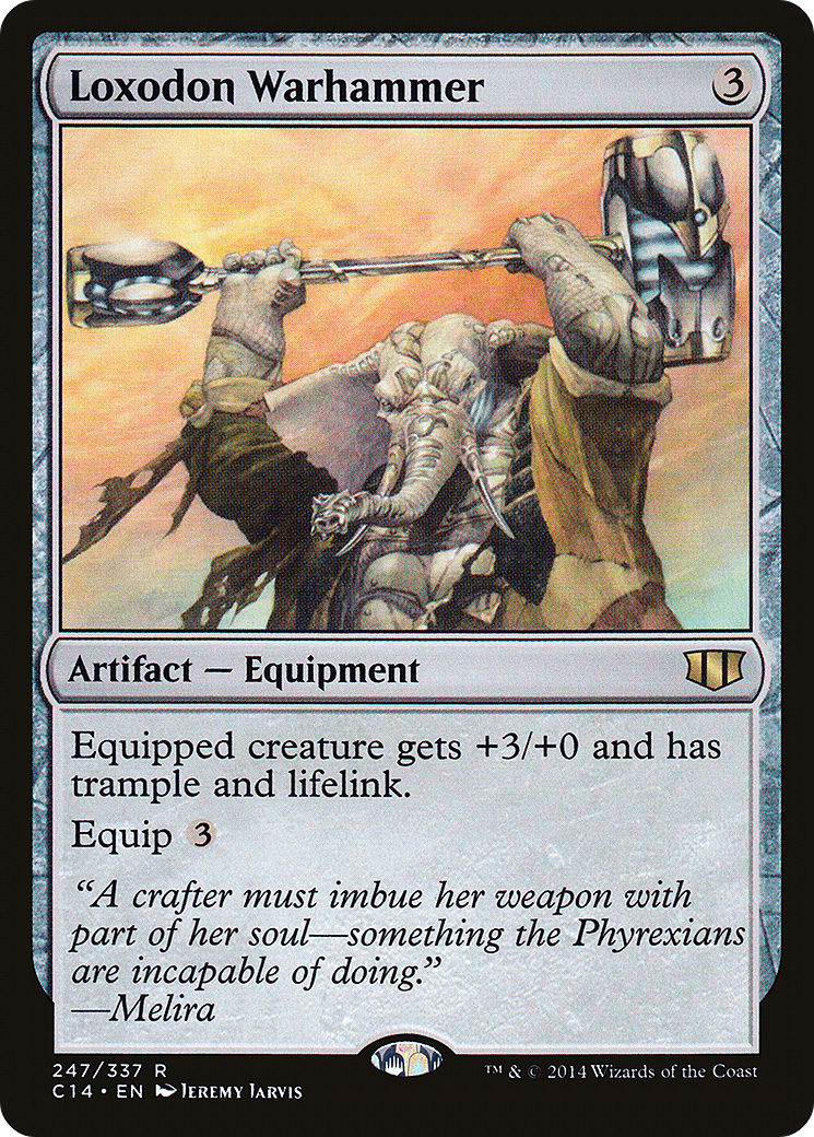 {R} Loxodon Warhammer [Commander 2014][C14 247]