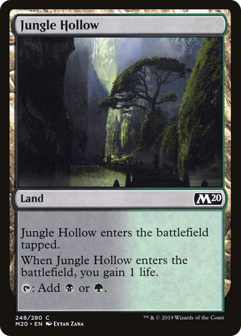 {C} Jungle Hollow [Core Set 2020][M20 248]