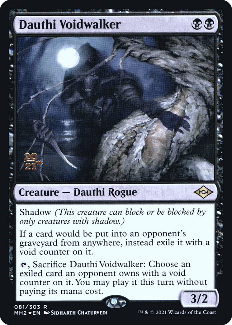 {R} Dauthi Voidwalker [Modern Horizons 2 Prerelease Promos][PR MH2 081]