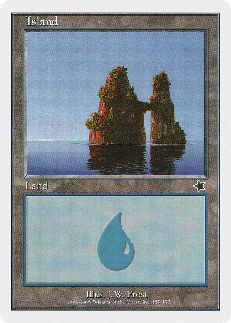 {B}[S99 159] Island (159) [Starter 1999]
