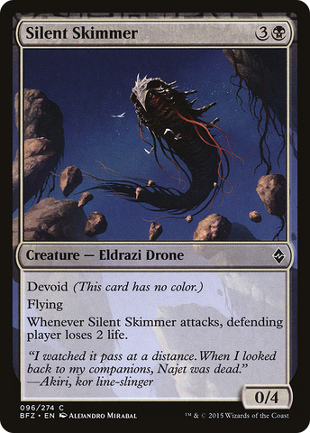 {C} Silent Skimmer [Battle for Zendikar][BFZ 096]