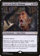 {R} Curse of Fool's Wisdom [Commander 2019][C19 016]