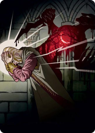 {A} Agonizing Remorse Art Card [Strixhaven: School of Mages Art Series][ASTX 070]