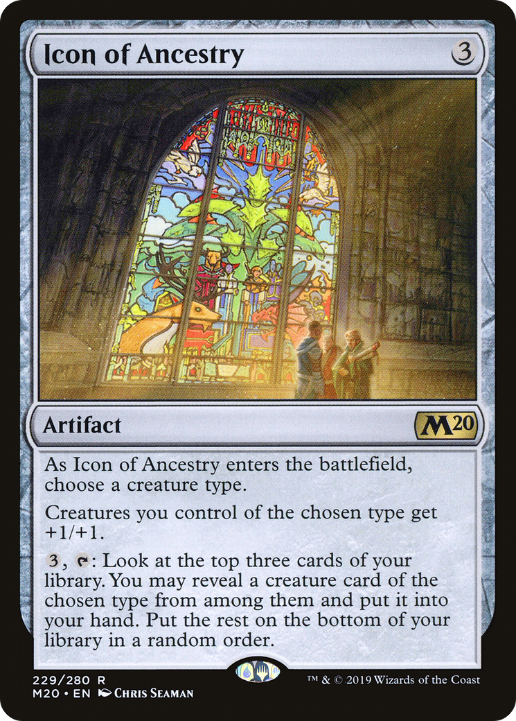 {R} Icon of Ancestry [Core Set 2020][M20 229]