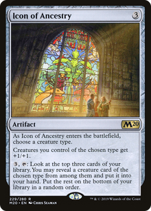 {R} Icon of Ancestry [Core Set 2020][M20 229]
