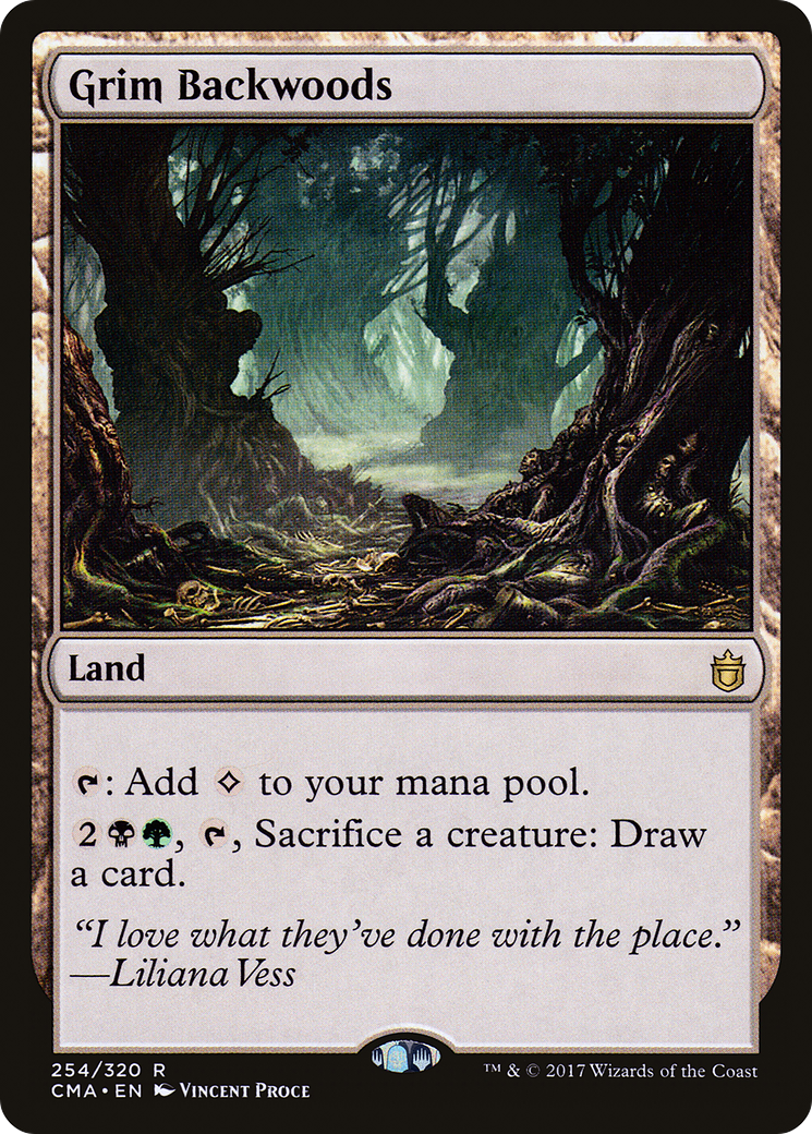 {R} Grim Backwoods [Commander Anthology][CMA 254]