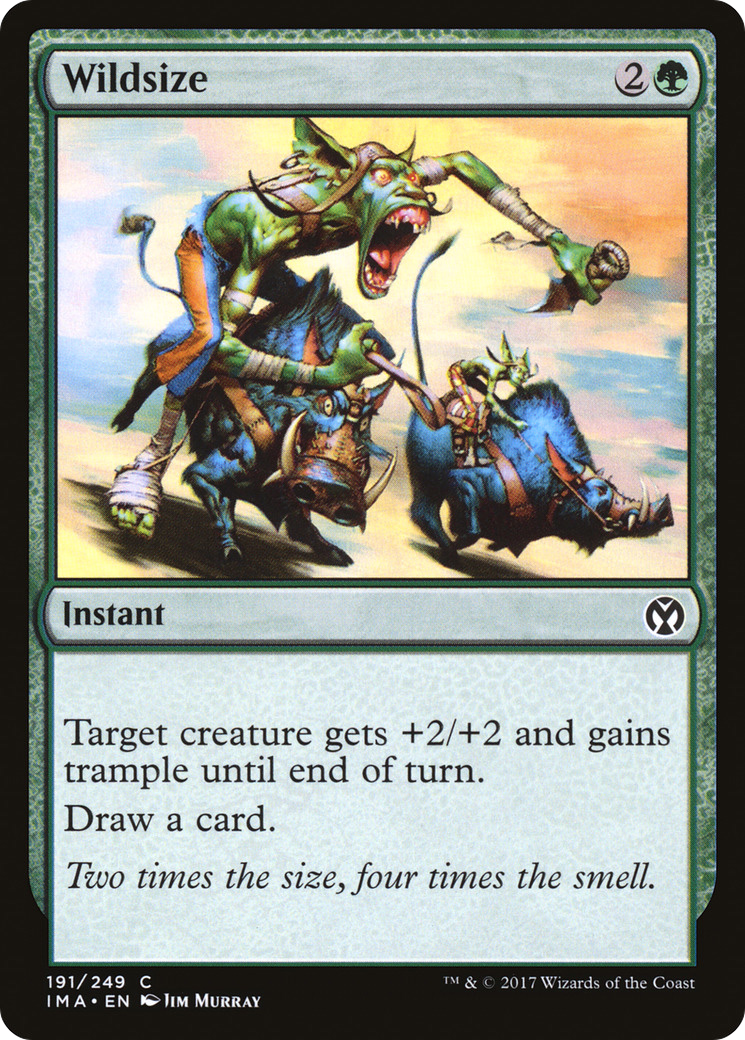 {C} Wildsize [Iconic Masters][IMA 191] - Misty Mountain Games