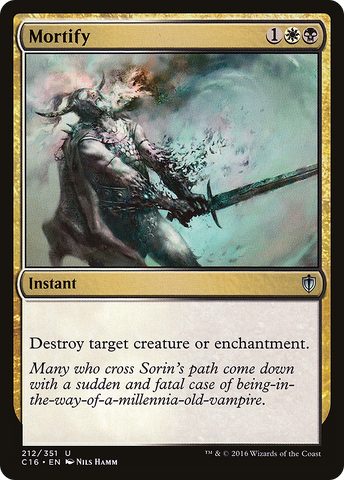 {C} Mortify [Commander 2016][C16 212]