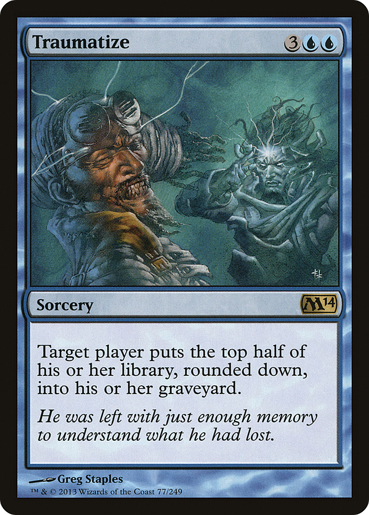 {R} Traumatize [Magic 2014][M14 077] - Misty Mountain Games