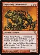 {R} Siege-Gang Commander [Tenth Edition][10E 234]
