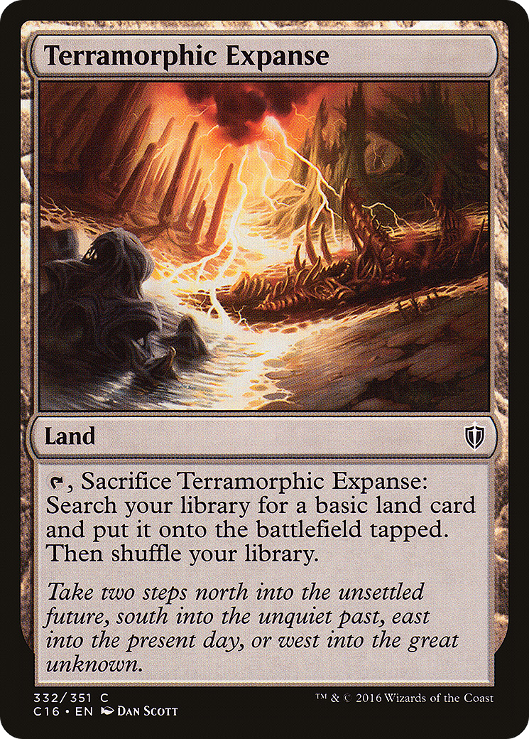 {C} Terramorphic Expanse [Commander 2016][C16 332] - Misty Mountain Games