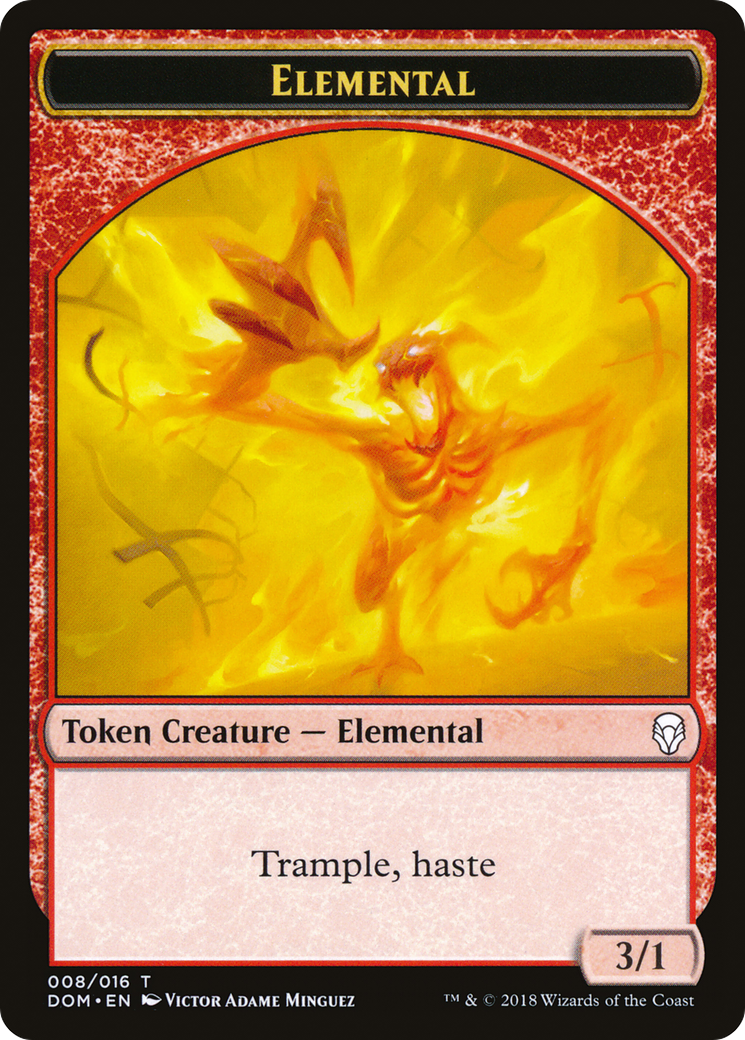 {T} Elemental Token [Dominaria Tokens][TDOM 008]