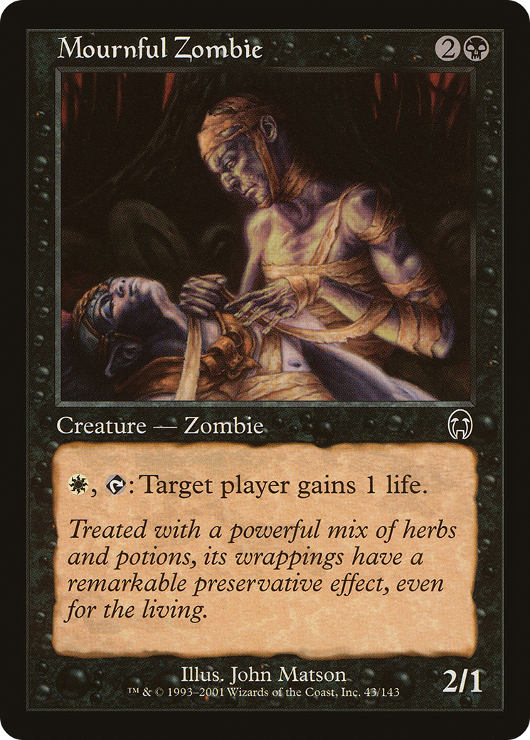 {C} Mournful Zombie [Apocalypse][APC 043]