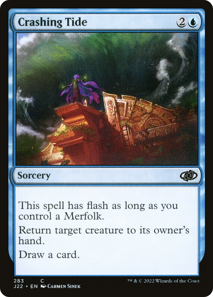 {C} Crashing Tide [Jumpstart 2022][J22 283]