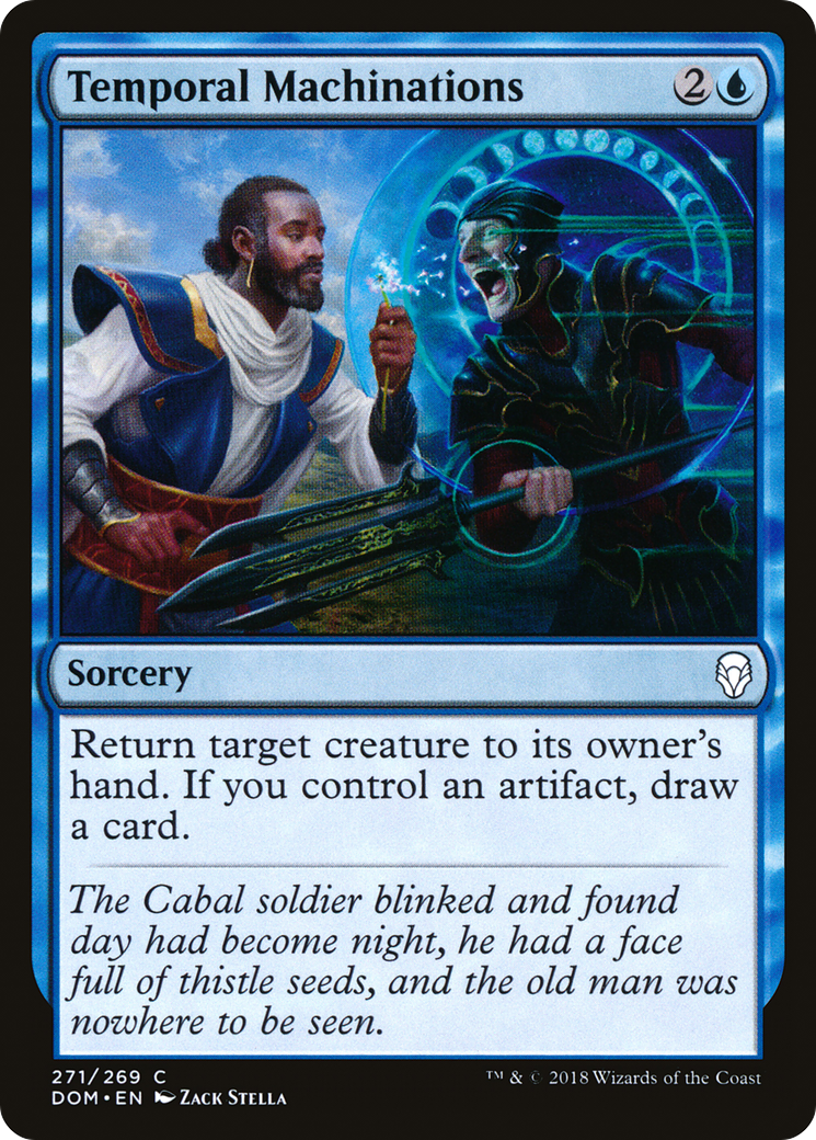 {C} Temporal Machinations [Dominaria][DOM 271]