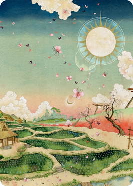 {A} Plains 1 Art Card [Kamigawa: Neon Dynasty Art Series][ANEO 079]