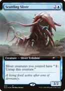 {R} Scuttling Sliver (Extended Art) [Secret Lair Drop Promos][SLD 623]