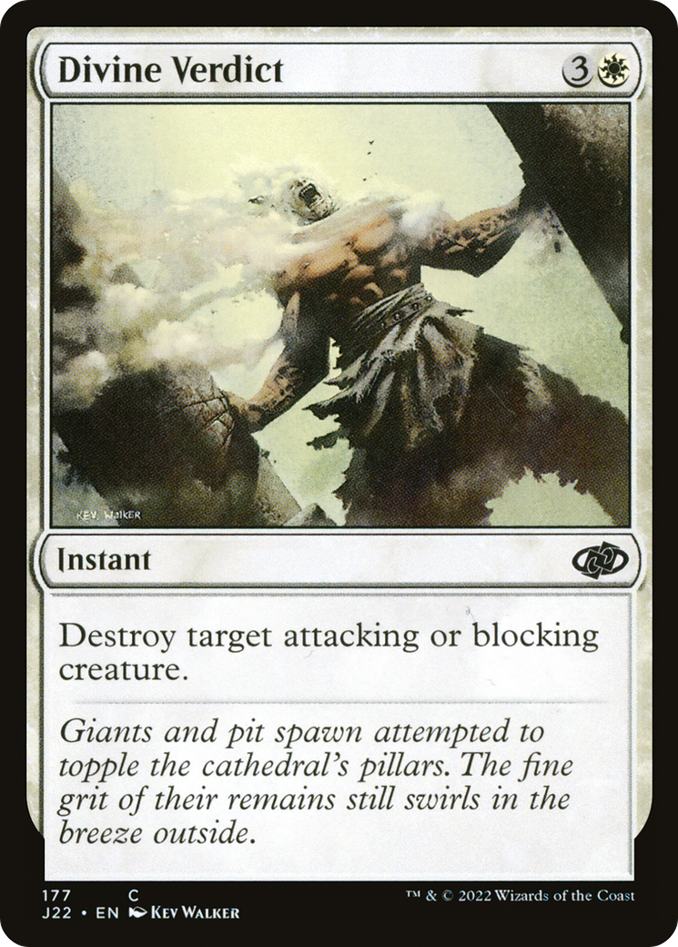 {C} Divine Verdict [Jumpstart 2022][J22 177]