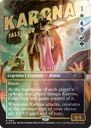 {R} Karona, False God (Rainbow Foil) [Secret Lair Drop Series][RBF SLD 1624]