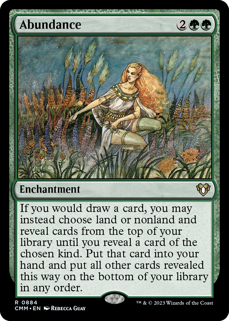 {R} Abundance [Commander Masters][CMM 884]