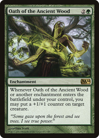 {R} Oath of the Ancient Wood [Magic 2014][M14 187]