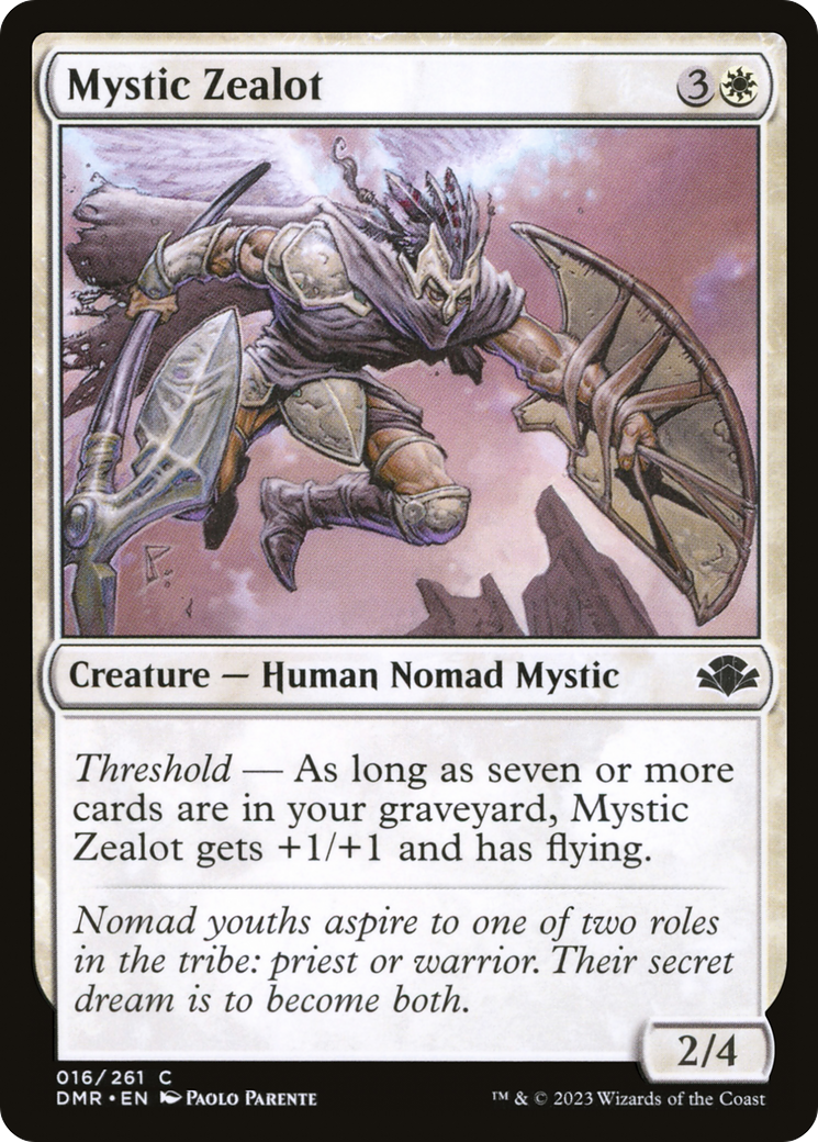 {C} Mystic Zealot [Dominaria Remastered][DMR 016]