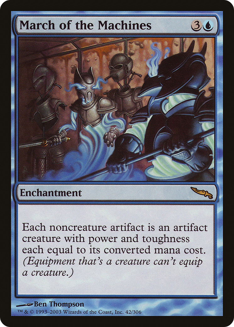 {R} March of the Machines [Mirrodin][MRD 042]
