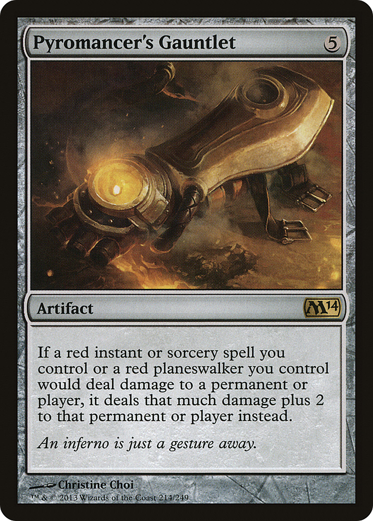 {R} Pyromancer's Gauntlet [Magic 2014][M14 214]