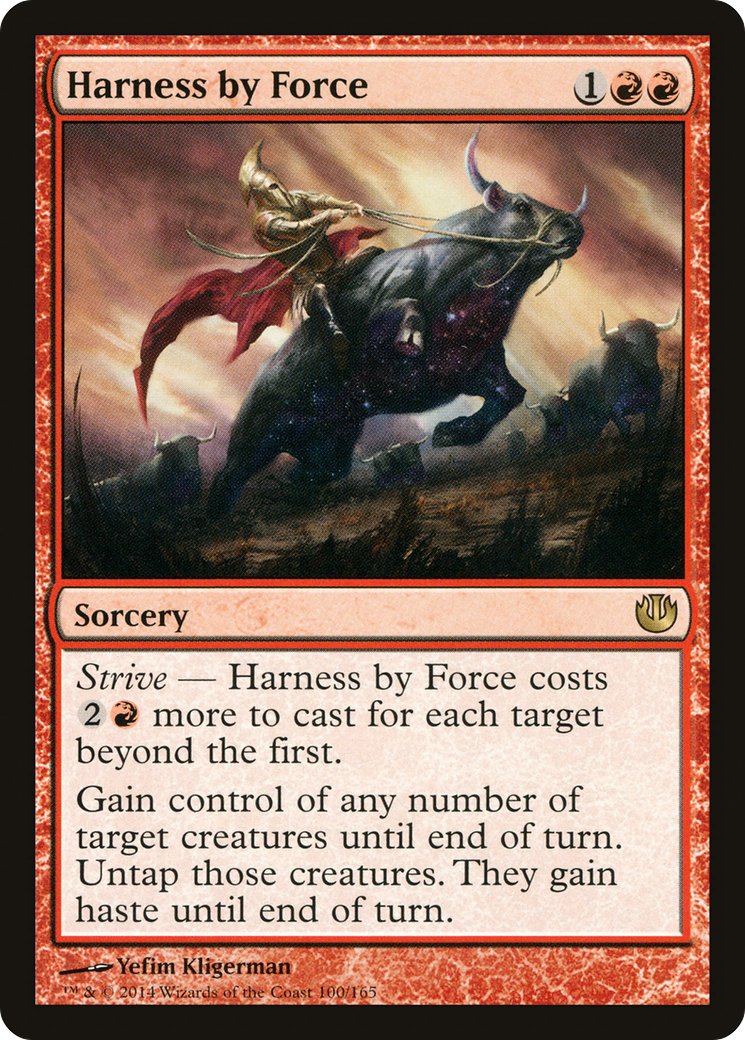 {R} Harness by Force [Journey into Nyx][JOU 100] - Misty Mountain Games