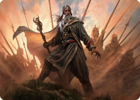 {A} Hazezon, Shaper of Sand Art Card [Dominaria United Art Series][ADMU 046]