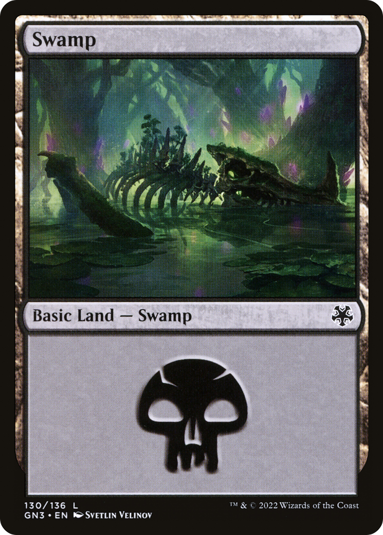 {B}[GN3 130] Swamp (130) [Game Night: Free-for-All]