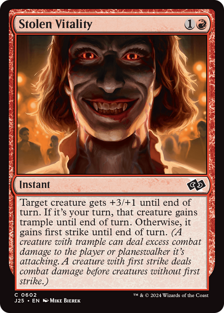 {C} Stolen Vitality [Foundations Jumpstart][J25 602]