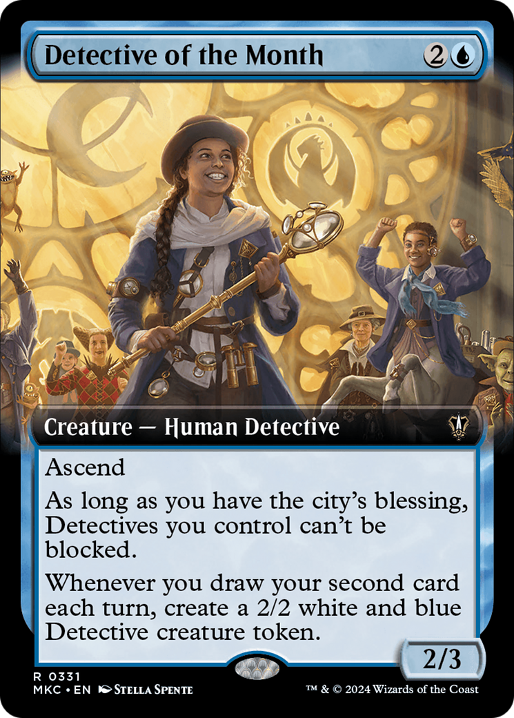 {R} Detective of the Month (Extended Art) [Murders at Karlov Manor Commander][MKC 331]