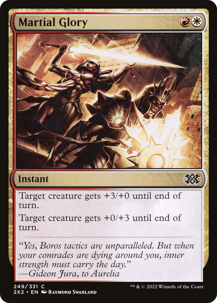 {C} Martial Glory [Double Masters 2022][2X2 249]