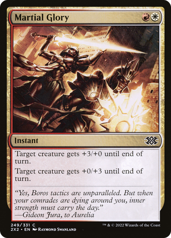 {C} Martial Glory [Double Masters 2022][2X2 249]