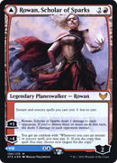 {R} Rowan, Scholar of Sparks // Will, Scholar of Frost [Strixhaven: School of Mages Prerelease Promos][PR STX 156]