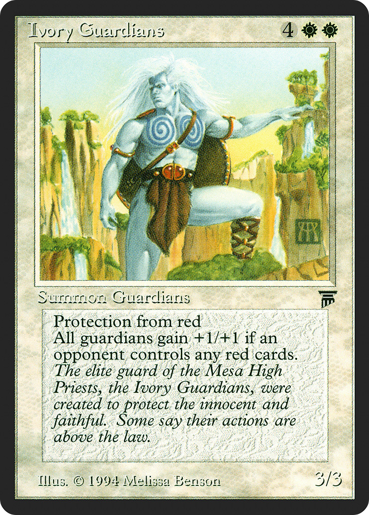 {C} Ivory Guardians [Legends][LEG 023]