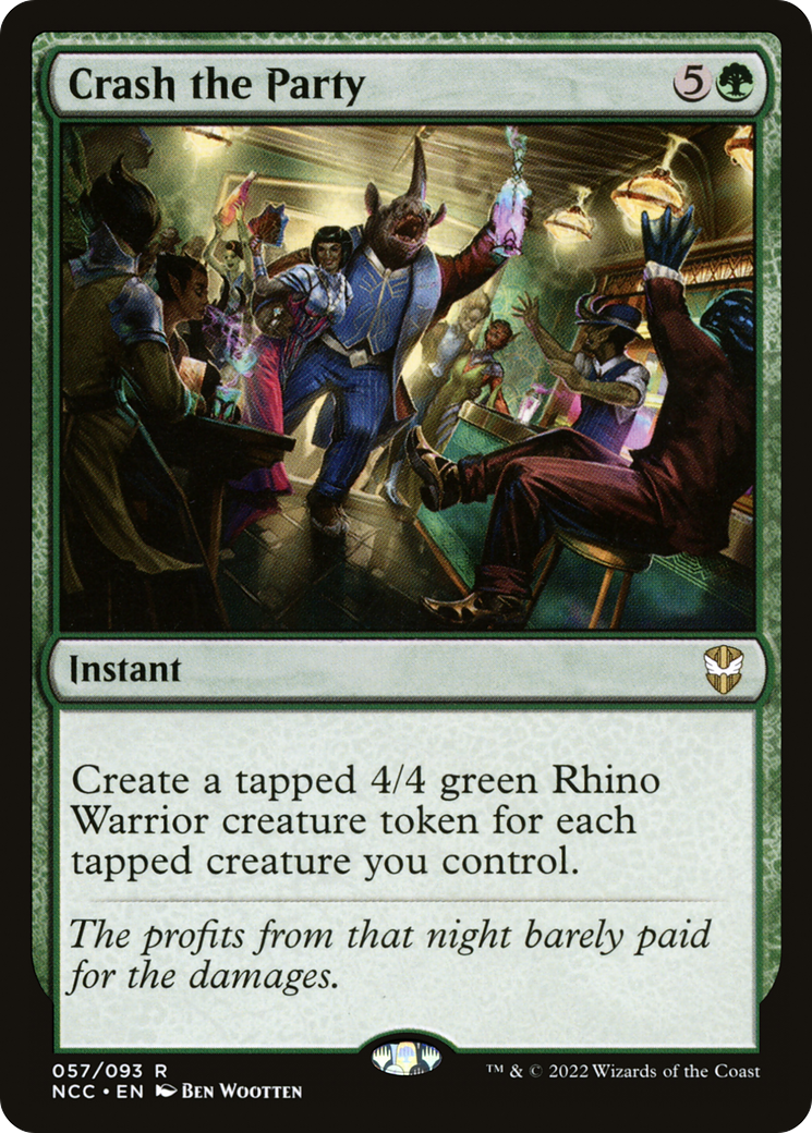 {R} Crash the Party [Streets of New Capenna Commander][NCC 057]