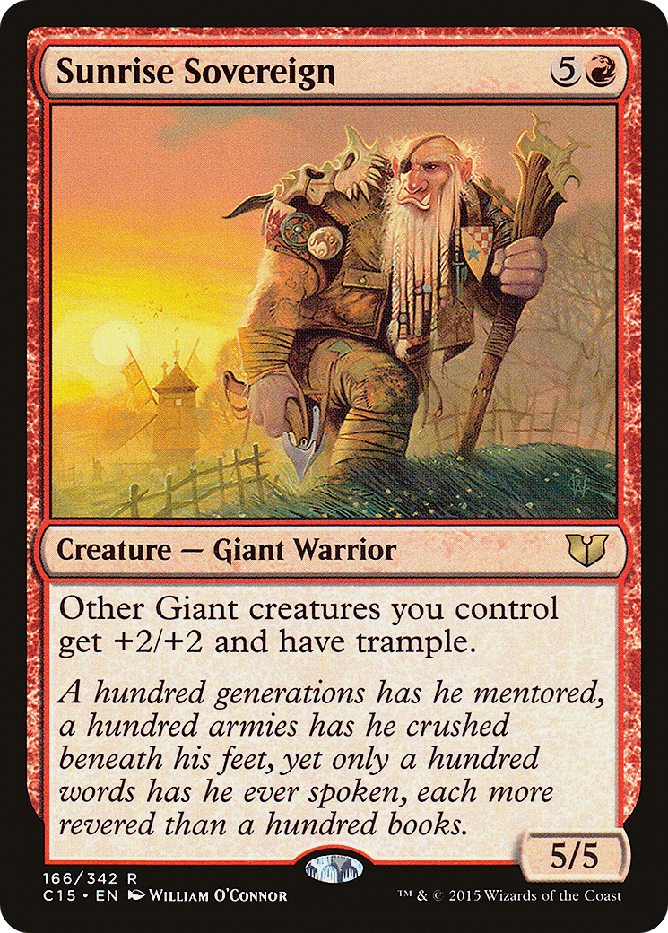 {R} Sunrise Sovereign [Commander 2015][C15 166]
