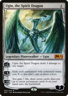 {R} Ugin, the Spirit Dragon [Core Set 2021][M21 001] - Misty Mountain Games