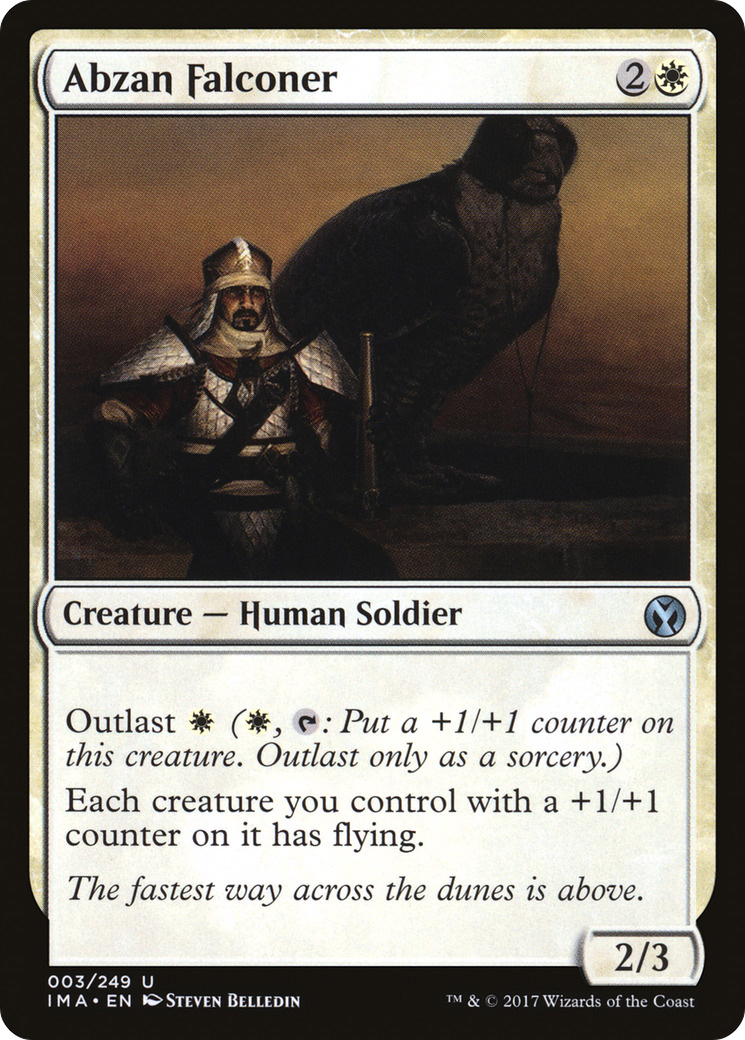 {C} Abzan Falconer [Iconic Masters][IMA 003]