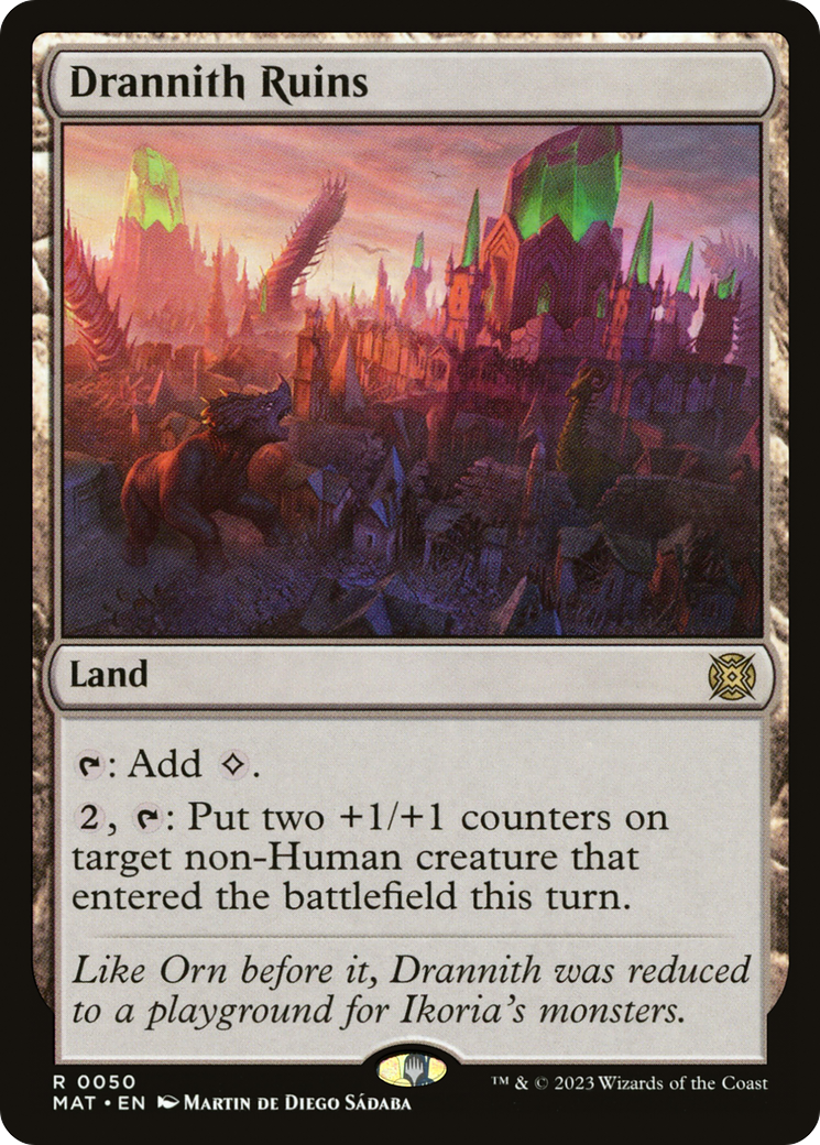 {R} Drannith Ruins [March of the Machine: The Aftermath][MAT 050]