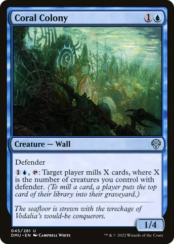{C} Coral Colony [Dominaria United][DMU 045]