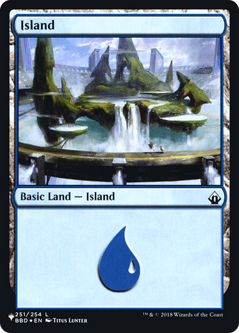 {B}[LS BBD 251] Island [Secret Lair: Heads I Win, Tails You Lose]