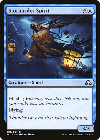 {C} Stormrider Spirit [Shadows over Innistrad][SOI 091]