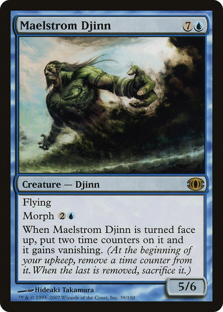{R} Maelstrom Djinn [Future Sight][FUT 039]